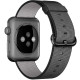 Apple Watch Sport Series 2 42mm Space Gray Aluminum Case with Black Woven Nylon Band (MP072)